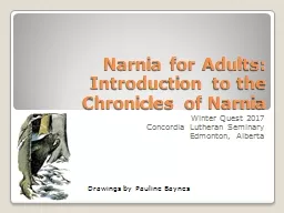 Narnia for Adults: Introduction