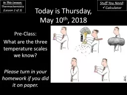 Today is Thursday, May 10