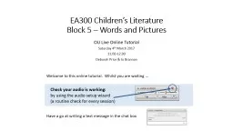 EA300 Children’s Literature