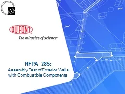 NFPA 285: Assembly Test of Exterior