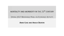 m ortality and morbidity in the