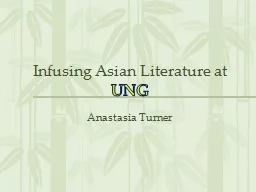 Infusing Asian Literature at