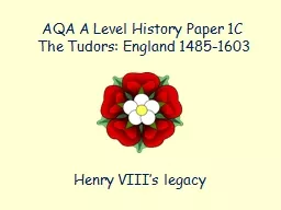 AQA A Level History Paper 1C