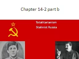 Chapter 14-2 part b Totalitarianism