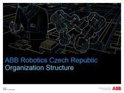 ABB Robotics Czech Republic