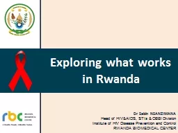 Exploring what works in Rwanda