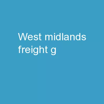 West Midlands Freight   G