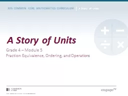A Story of Units Grade 4 – Module 5