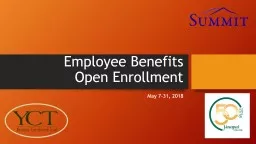 Employee Benefits  Open Enrollment