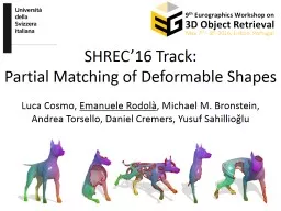 SHREC’17   Track : Deformable