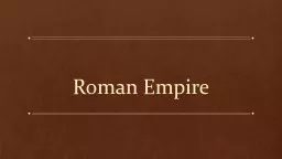 Roman Empire Vocabulary Deify