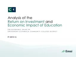 Analysis of the  Economic Impact