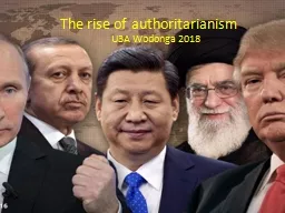 The rise of authoritarianism