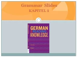 Grammar Slides kapitel