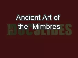 Ancient Art of the  Mimbres