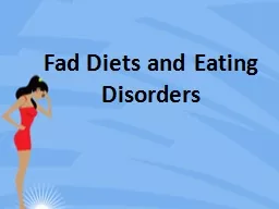 Fad Diets and Eating Disorders