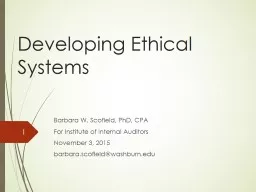 Developing Ethical Systems