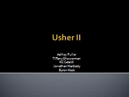 Usher II Ashley Fuller Tiffany