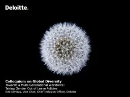 Colloquium on Global Diversity