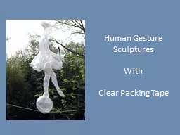 Human Gesture Sculptures