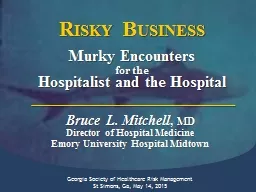 Risky Business Murky Encounters