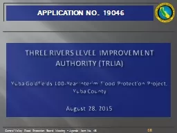 THREE Rivers Levee Improvement Authority (TRLIA)