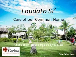 Laudato Si’ Care of our Common Home