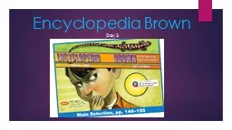 Encyclopedia Brown Day