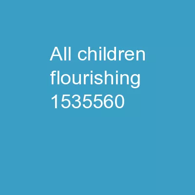All Children Flourishing
