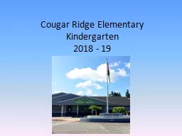 Cougar Ridge Elementary