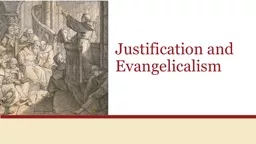 Justification and Evangelicalism