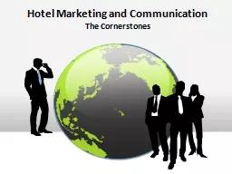 Hotel Marketing  and  Communication