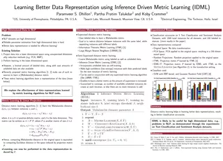 Learning Better Data Representation using Inference Dr