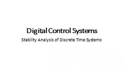 Digital  Control  Systems
