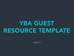 YBA GUEST  RESOURCE TEMPLATE