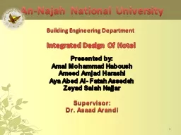 An- Najah   National  University