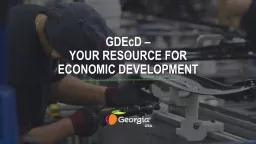 GDEcD  –  YOUR RESOURCE FOR