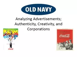 Analyzing Advertisements;