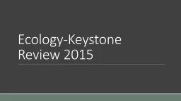 Ecology-Keystone Review 2015