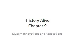 History Alive  Chapter 9