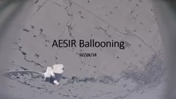 AESIR Ballooning 02/28/18