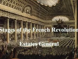 Stages of the French Revolution