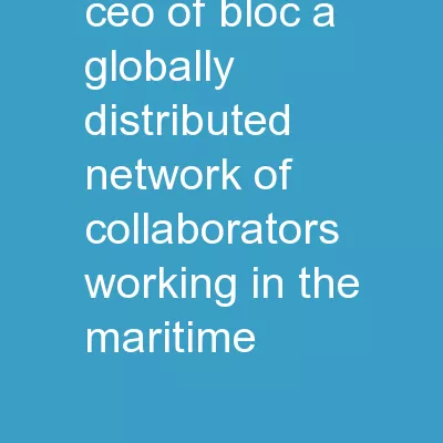 Deanna is the CEO of BLOC, a globally distributed network of collaborators working in