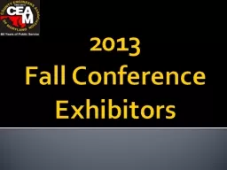 2013  Fall   Conference