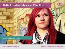 2016 London Mayoral Election