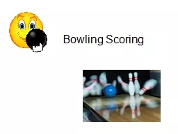 Bowling Scoring Scoring Terms