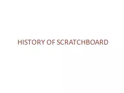 HISTORY OF SCRATCHBOARD ENGRAVINGS
