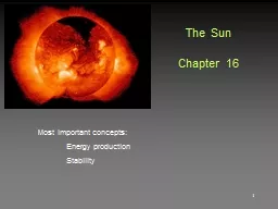 The Sun Chapter 16 Most important