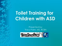 Toilet Training for Children with ASD