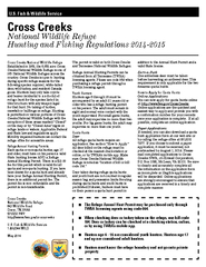 US Fish  Wildlife Service Cross Creeks National Wildli